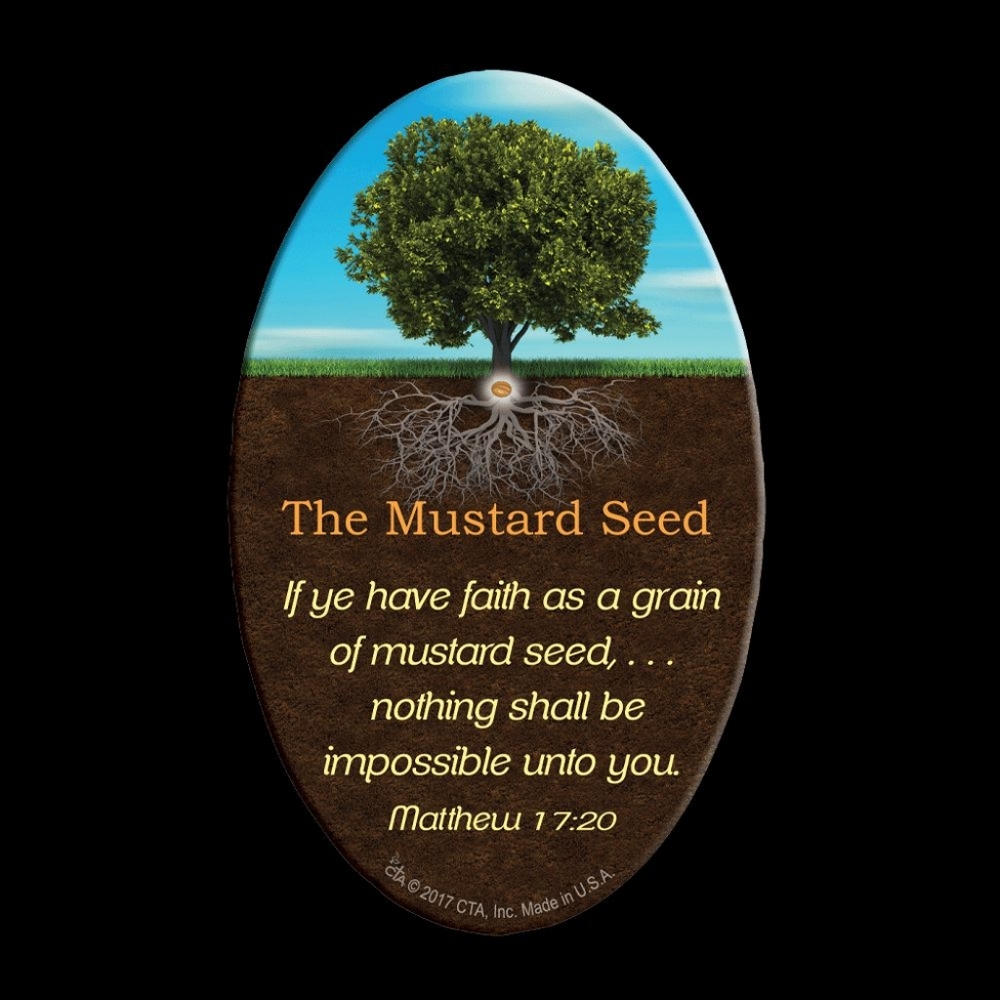 Faith the size of a mustard seed necklace - Picture 5 of 5